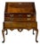Vintage Queen Anne Style Mahogany Slant-Front Bureau Secretary Desk For Sale