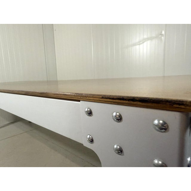 Brown Aluminium Dining Table from Piet Hein Eek, 1990s For Sale - Image 8 of 18