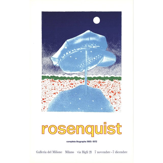 Artist: James Rosenquist Title: Delivery Hat Year: 1972 Signed: No Medium: Lithograph Paper Size: 32.5 x 20.75 inches (...