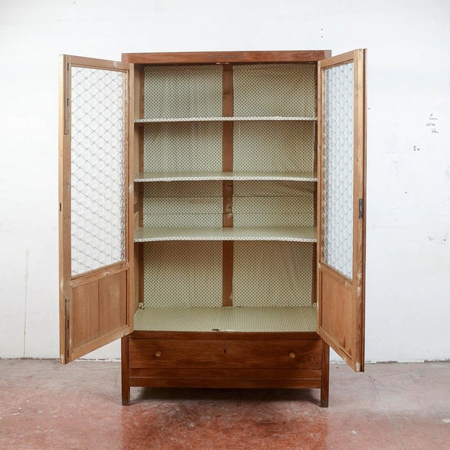 20th Century Wooden Display Cabinet For Sale - Image 6 of 18