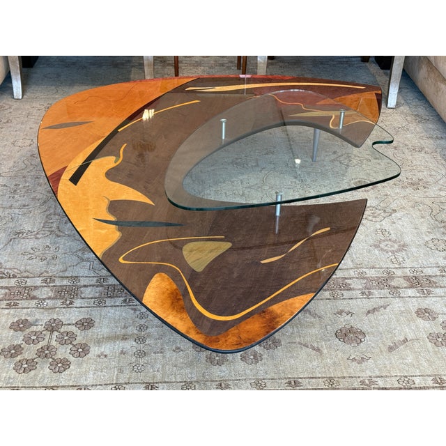 Carlo Malnati Coffee Table, Signed For Sale - Image 15 of 17