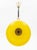 Vintage Yellow Opaline Glass Pendant Light with Spiral Cord, 1970s, in Very Good conditions. Designed 1960 to 1969 Up to...