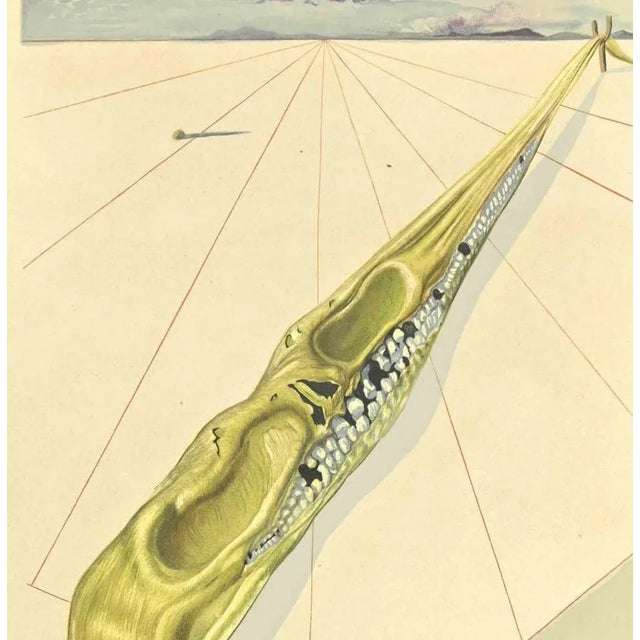 Modern Salvador Dali, The Blasphemers, Woodcut, 1963 For Sale - Image 3 of 4