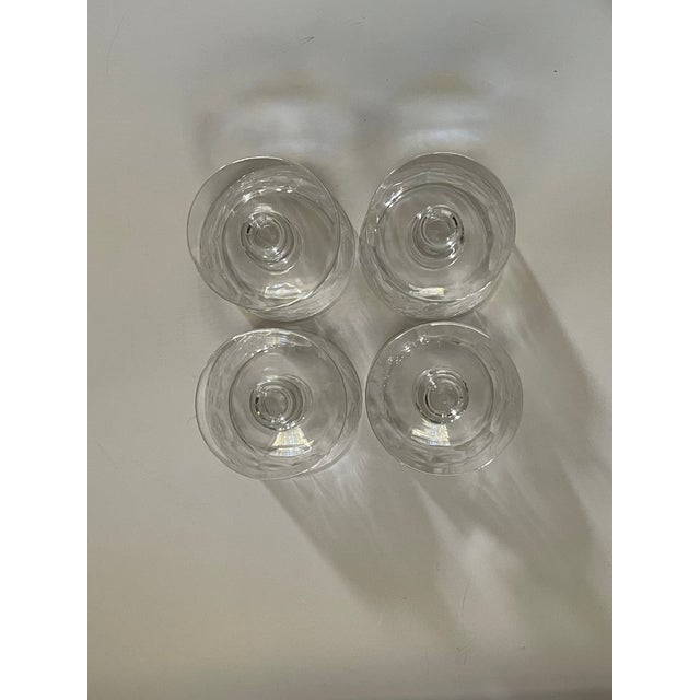 Early 20th Century Seneca Cut Glass Champagne - Set of Four For Sale - Image 9 of 10
