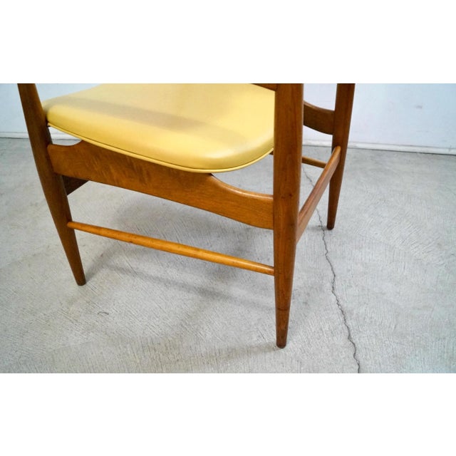 1950’s Mid-Century Modern Walnut Armchair by Thonet For Sale - Image 11 of 12