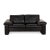 Black Leather Conseta 2-Seater Sofa from COR For Sale - Image 13 of 13