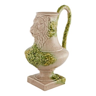 Bordallo Pinheiro The Meaning Pitcher - Lion For Sale