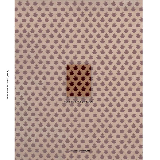 A classic motif with a modern attitude, Coronation Velvet is a regal small-scale design that traverses decorating styles....