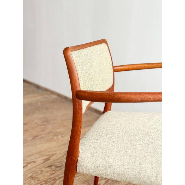 Mid-Century Model 65 Armchair by Niels Otto (N. O.) Møller for J. L. Mollers, 1968 For Sale - Image 15 of 17