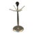Vintage Michael Graves Modern Brushed Nickel Table Lamp Base For Sale