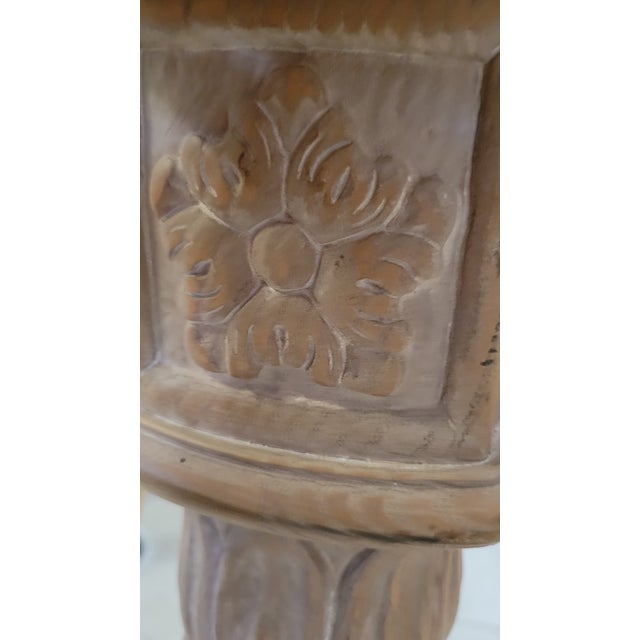 Vintage Henredon Side Table With Granite Top For Sale - Image 10 of 10