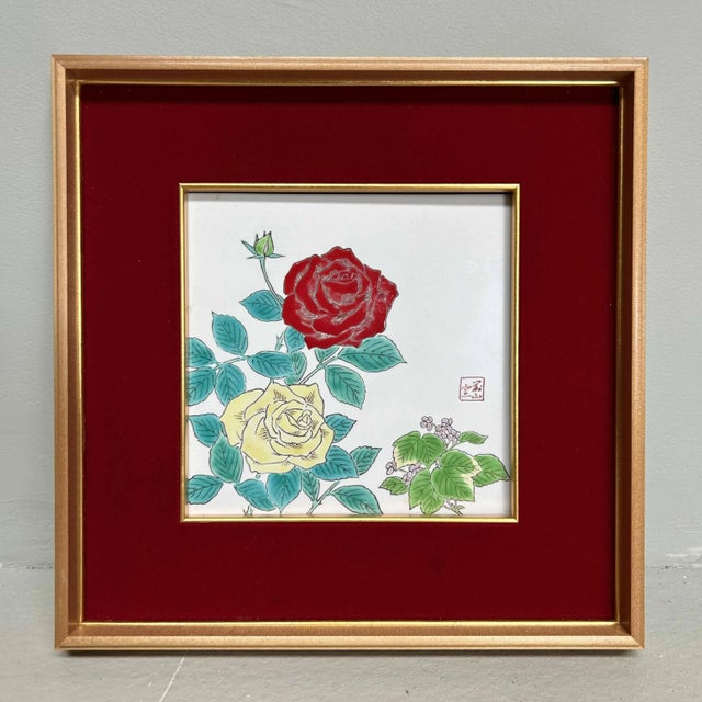 Vintage Japanese Wall Decoration, 1980s For Sale - Image 10 of 10