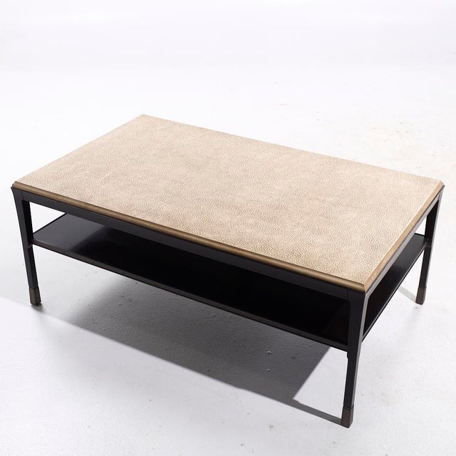 Bill Sofield for Baker Mahogany Coffee Table For Sale - Image 9 of 10