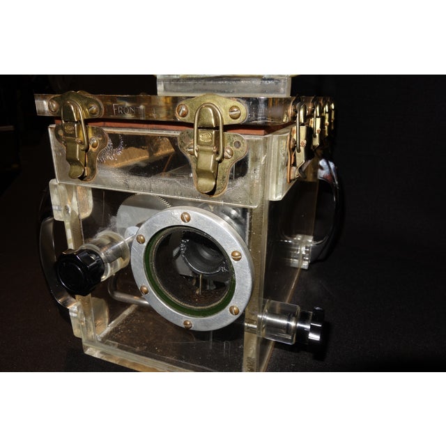 1950s Disney Underwater Movie Camera Housing. Fabricated By 'Original Star Trek' Prop Maker Circa 1950 For Sale - Image 5 of 12