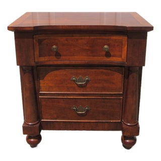 Lane Mahogany Nightstand Table Designer For Sale