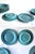Vintage Japanese Stoneware Speckled Bowls and Plates, 12 Pieces For Sale In Miami - Image 6 of 9