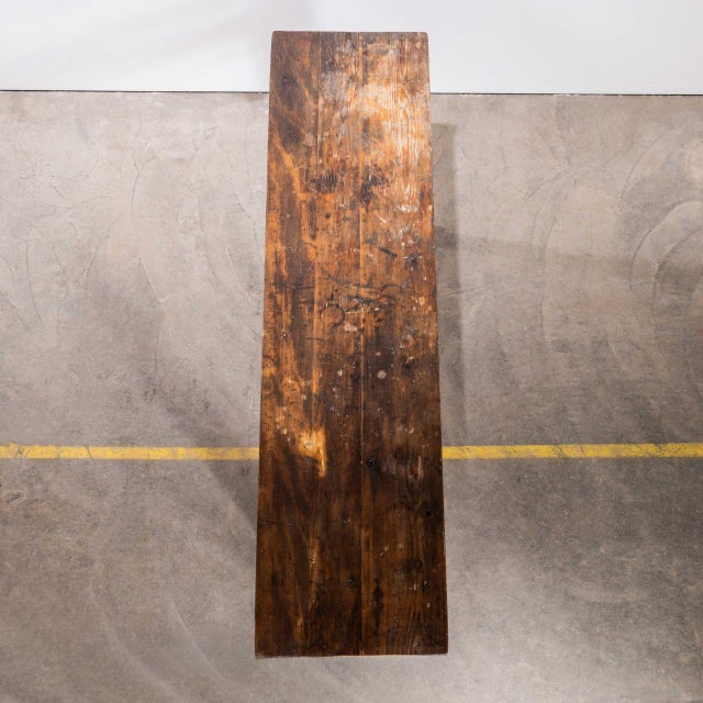 1940’s French Arts And Crafts Scrubbed Top Dining Table. Good honest arts and craft French table which was made for the...