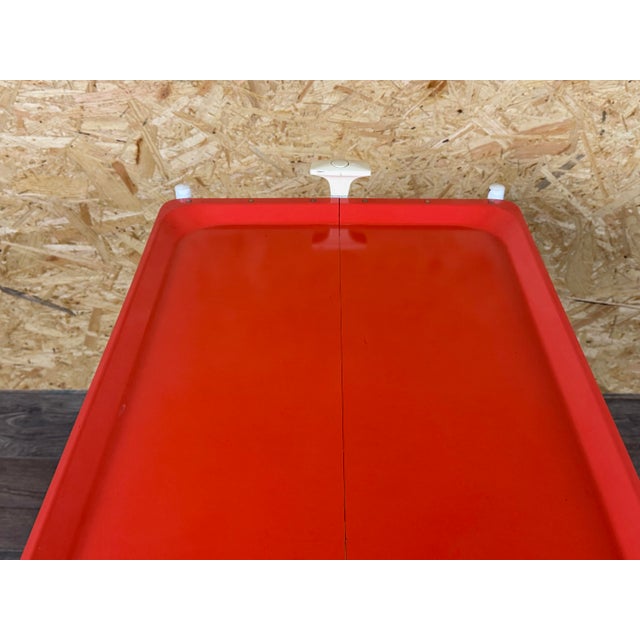 Metal Vintage Space Age Serving Trolley, 1970s For Sale - Image 7 of 18