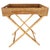 Artifacts Rattan Butler Tray Table in Honey Brown - 25.5" For Sale In Houston - Image 6 of 8