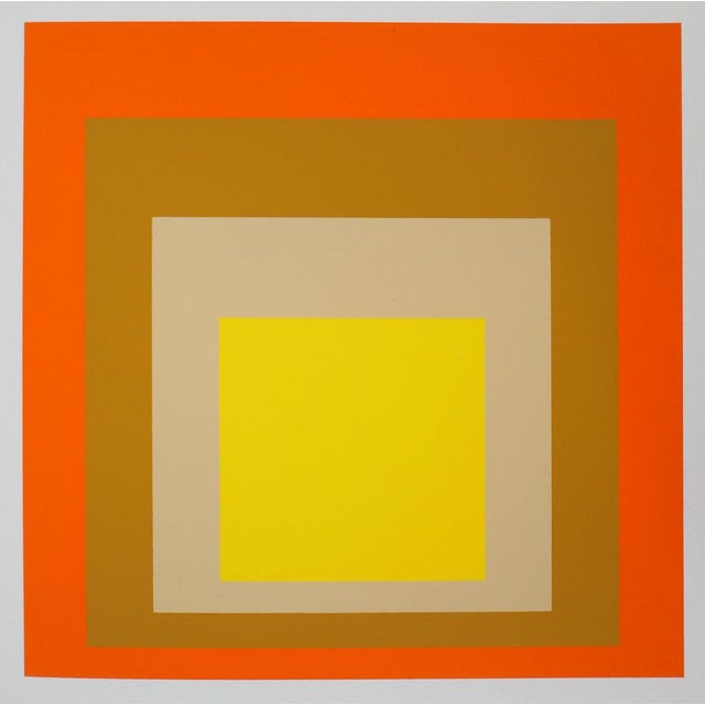 Josef Albers, Homage to the Square, Yes Sir, Screen Print For Sale - Image 6 of 6