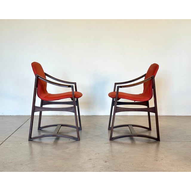 Beech Chairs, 1960s, Set of 6 For Sale - Image 4 of 14