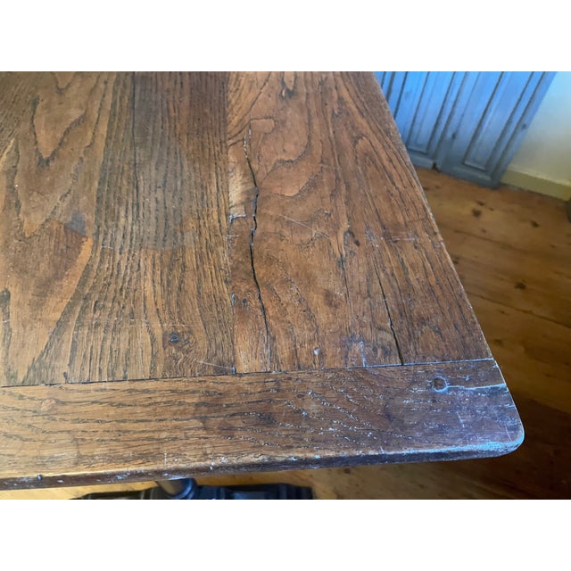 1920s Vintage French Bistro Side Table, 1920s For Sale - Image 5 of 17