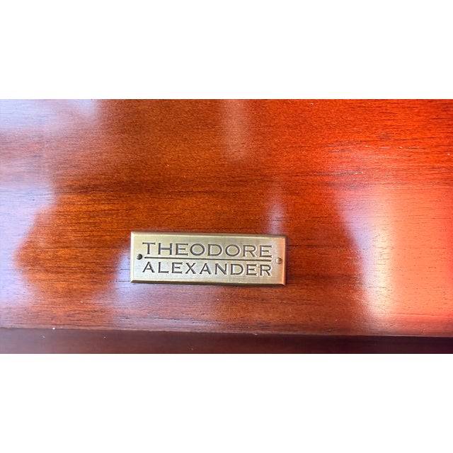 Theodore Alexander Captain Powers 9th Bengal Lancers Campaign Executive Desk For Sale - Image 17 of 17