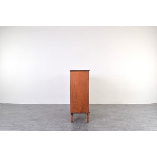 Mid-Century Danish Teak Highboard, 1960s For Sale - Image 6 of 18