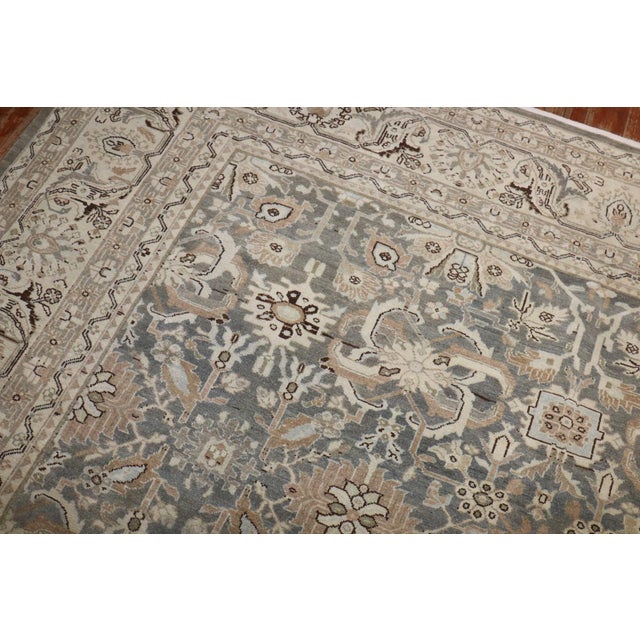 Gray Persian Malayer Rug rug no.j3945 For Sale - Image 10 of 10