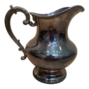 Vintage Silverplate Water Pitcher
