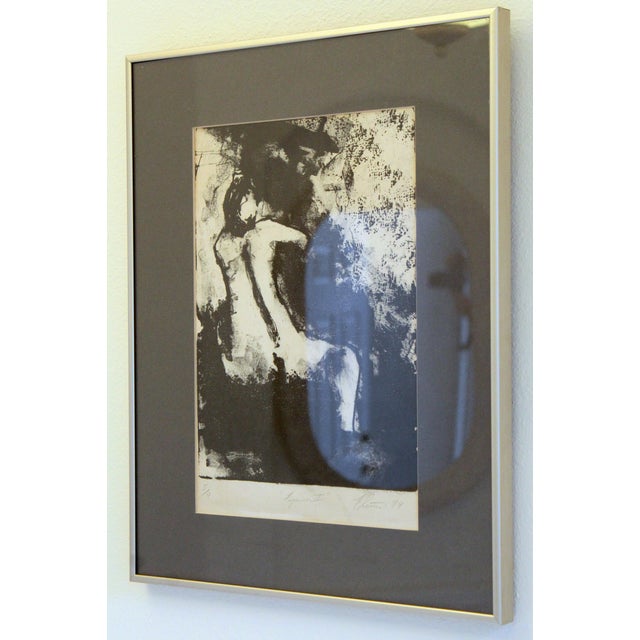 Figurative 1979 Expressionist Figurative Print – Figure II – Limited Edition 5/7 For Sale - Image 3 of 10