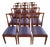 Set of 14 Antique Early 20th-Century Dining Chairs (12 Side Chairs + 2 Armchairs) For Sale