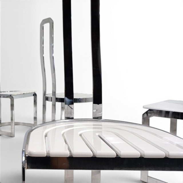 Postmodern Allmilmö Dining Chairs, 1980, Set of 6 For Sale - Image 14 of 18