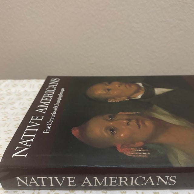 Native American Native Americans: Five Centuries of Changing Images Hardcover Book For Sale - Image 3 of 9
