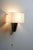 Abstract Wall Sconces in Acrylic and Metal, 1950s For Sale - Image 4 of 9