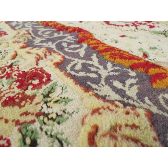 Textile Galerie Shabab Collection Early 20th Century Turkish Souf Hereke Rug For Sale - Image 7 of 10