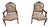 Armchairs Upholstered in Tapestry, Set of 2 For Sale