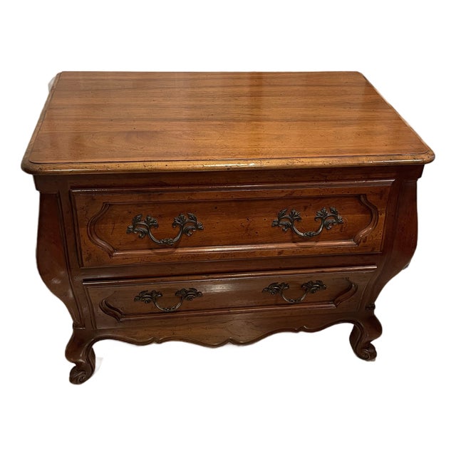 1980s Milling Road by Baker Furniture French Provincial Louis XV Bombe For Sale