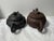 Chinese Vintage Chinese YiXing Small Teapots Dragon Motif Brown/Dark 20th C. - Set of 3 For Sale - Image 3 of 12