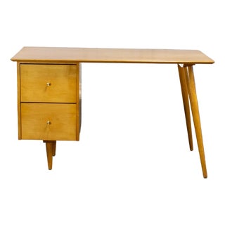 Mid-20th Century MCM Maple Student Desk #1560 Planner Group for Winchendon by Paul McCobb For Sale