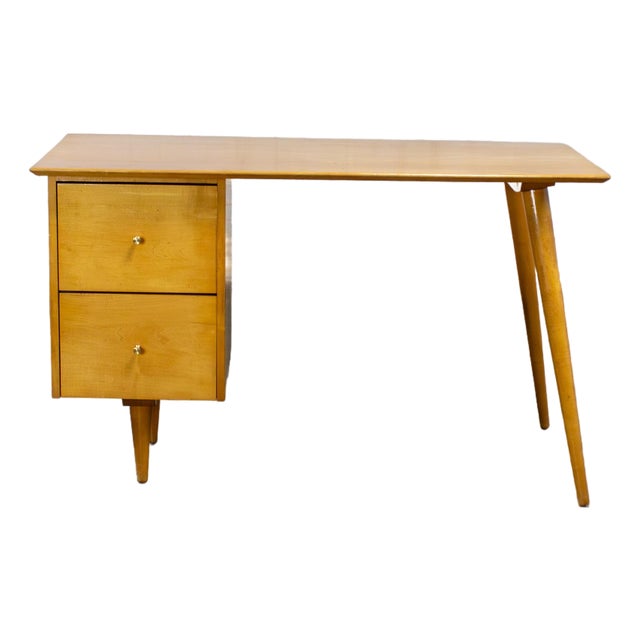 Mid-20th Century MCM Maple Student Desk #1560 Planner Group for Winchendon by Paul McCobb For Sale