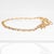 Gold Signed Gueblin 18k Gold Brutalist Chain Link Choker Necklace For Sale - Image 8 of 12