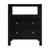 Spritely Home Accent Furniture Nora 21 in. W Rectangular Wood 2 Drawer Nightstand with Open Shelf, Antique Coffee For Sale - Image 4 of 8