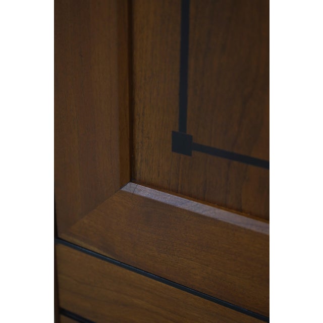 Stickley 21st Century Collection Cherry Curio Cabinet For Sale - Image 12 of 17
