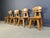 Vintage Brutalist Dutch Oak Dining Chairs, 1960s, Set of 4 For Sale - Image 11 of 14