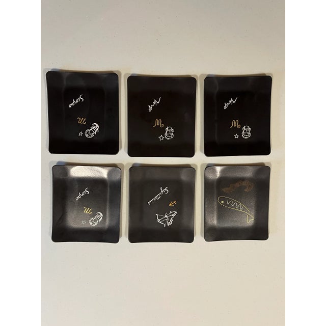 Couroc Sushi/Appetizer Dishes/Trays - Set- 16 Pieces For Sale - Image 11 of 13