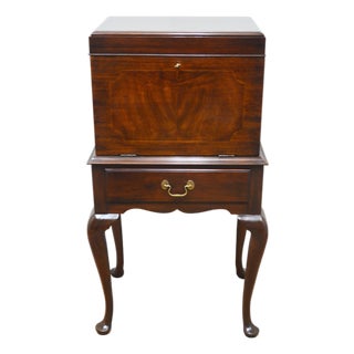 Henkel Harris Mahogany Silver Chest For Sale
