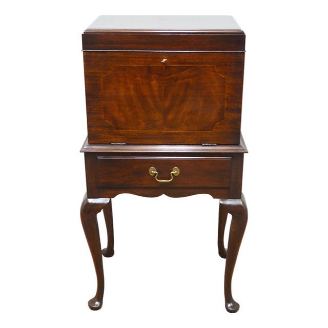Henkel Harris Mahogany Silver Chest For Sale