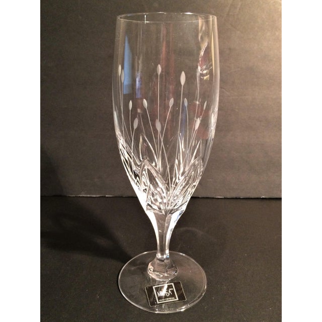 Mikasa Petit Points Cut/Etched Lead Crystal 8.5" Inch Water/Iced Tea