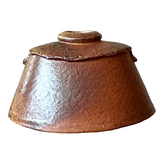 Vintage Boho Original Studio Pottery Vase For Sale